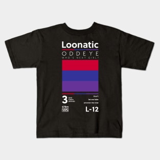 Loonatic VHS Kids T-Shirt